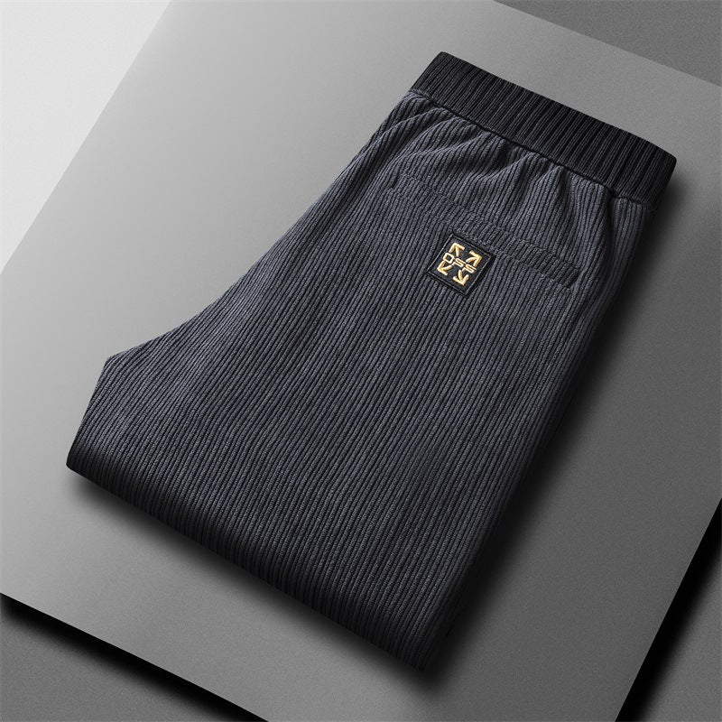 Loose Trendy Draping Straight New Casual Sports Pants Men chicpolly