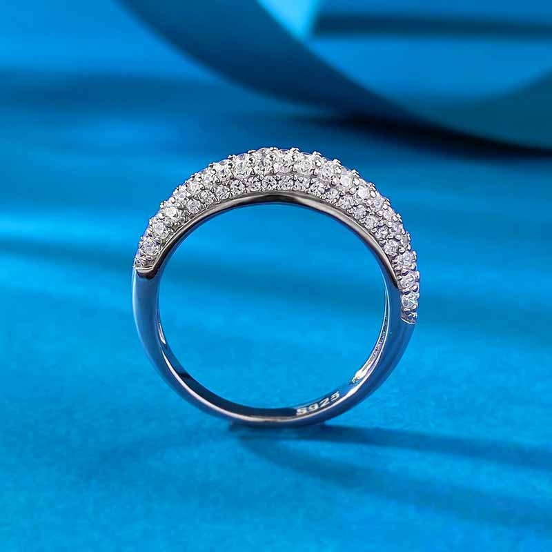 Rhinestone Zircon Ring For Women chicpolly