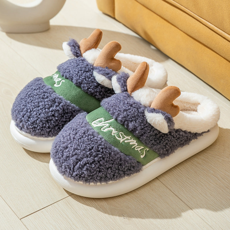 Christmas Shoes Winter Home Slippers chicpolly
