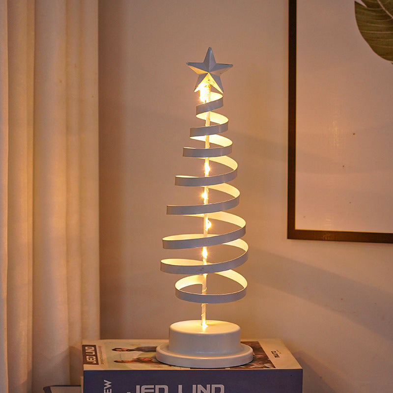 LED Christmas Tree Light Table Tree Bedroom Desk Lamp chicpolly