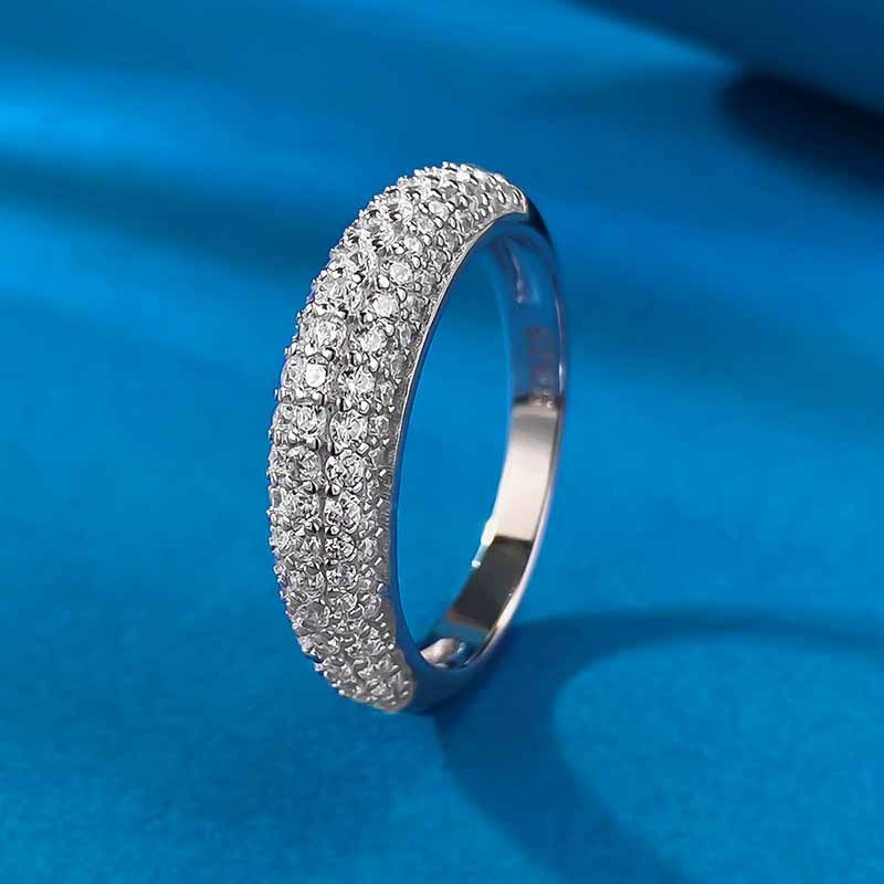 Rhinestone Zircon Ring For Women chicpolly
