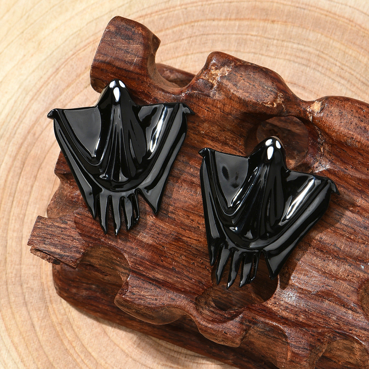 Halloween Hanging Ghost Decoration Hair Dryer Ghost Earrings chicpolly