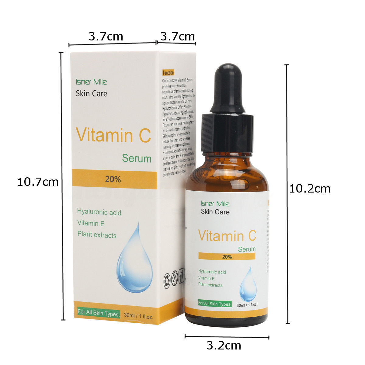 Vitamin C undiluted skin care products chicpolly