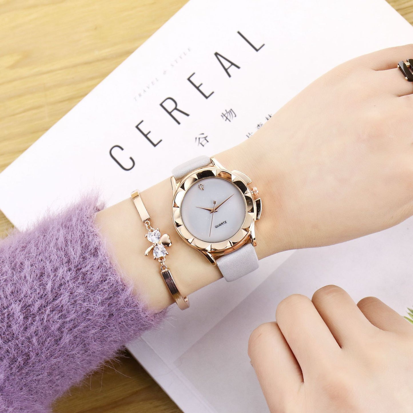 starry sky diamond ladies watch chicpolly