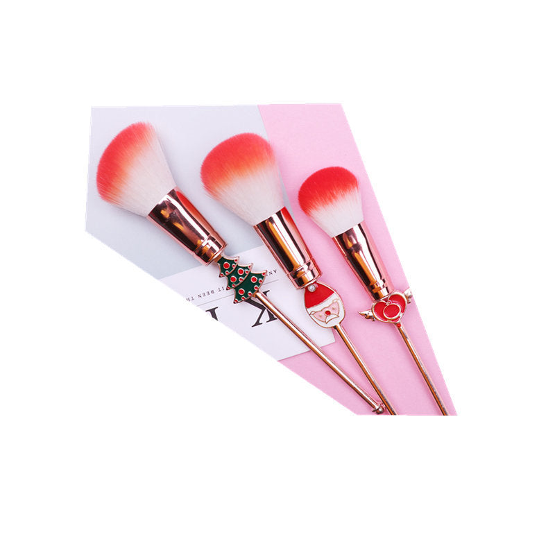 Christmas moose makeup brush set brush chicpolly