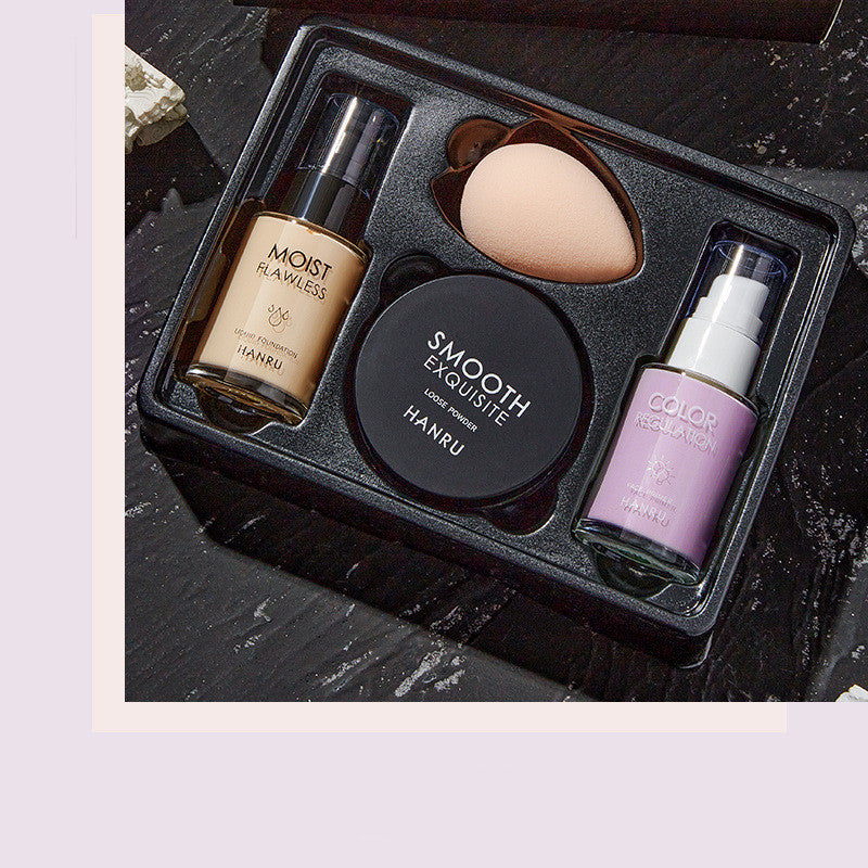 Makeup Set 4Pieces Isolated Powder My Store