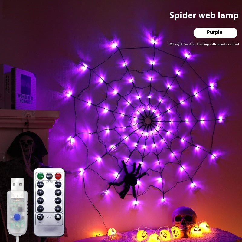 Halloween Hat LED Ghost Lighting Chain Ghost Festival Party Decoration chicpolly