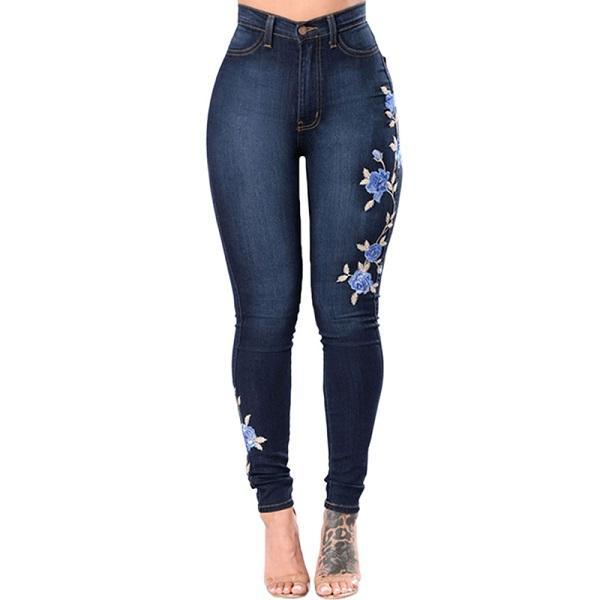Ripped Jeans For Women Women Jeans Pencil Pants Denim Jeans chicpolly