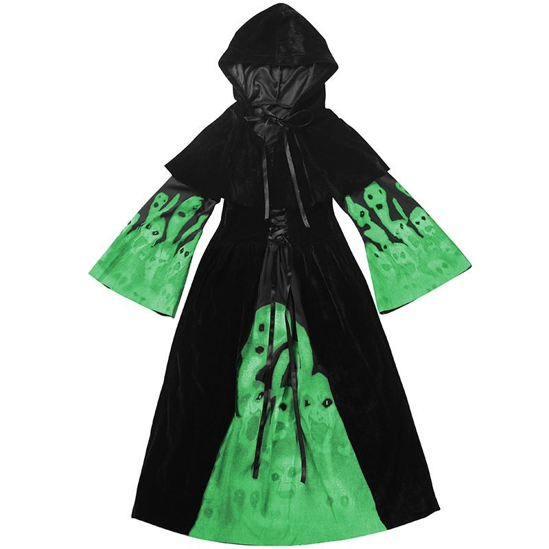 Halloween Children Skeleton Ghost Costume chicpolly