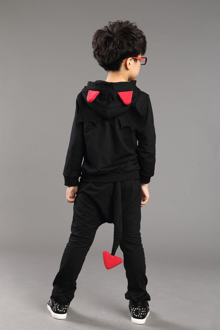 Halloween children costume little devil chicpolly