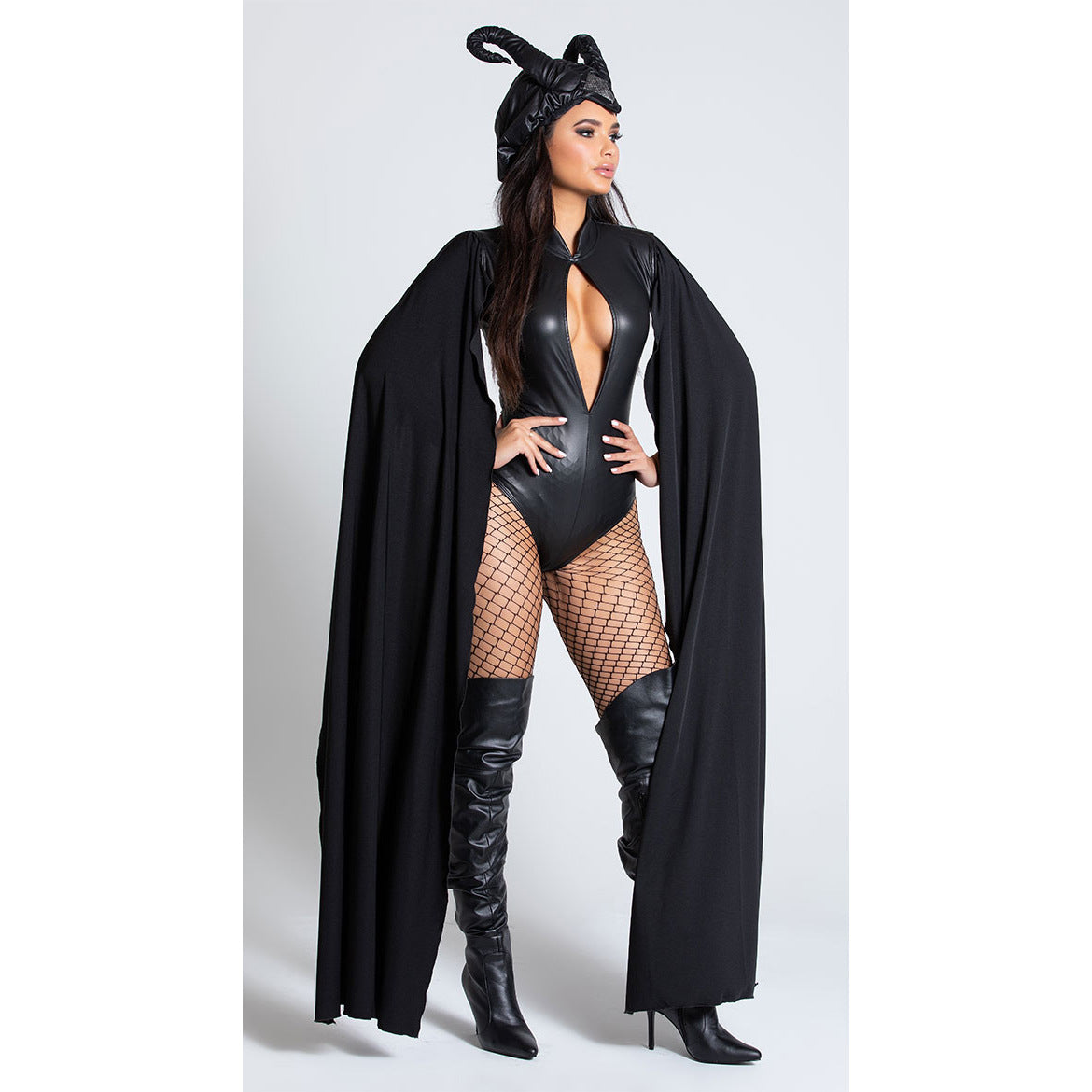 Halloween Witch Costume Cloak Vampire chicpolly