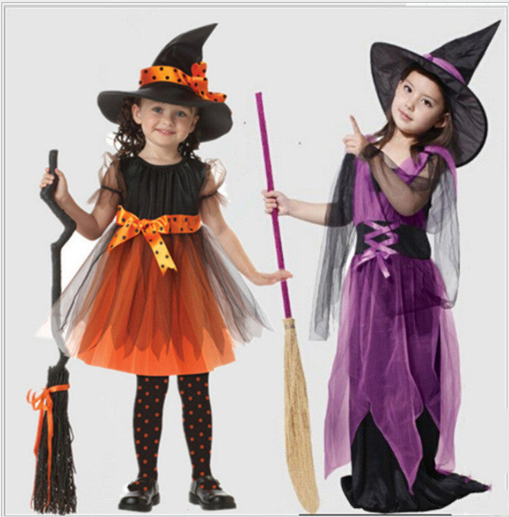 Halloween child witch costume chicpolly