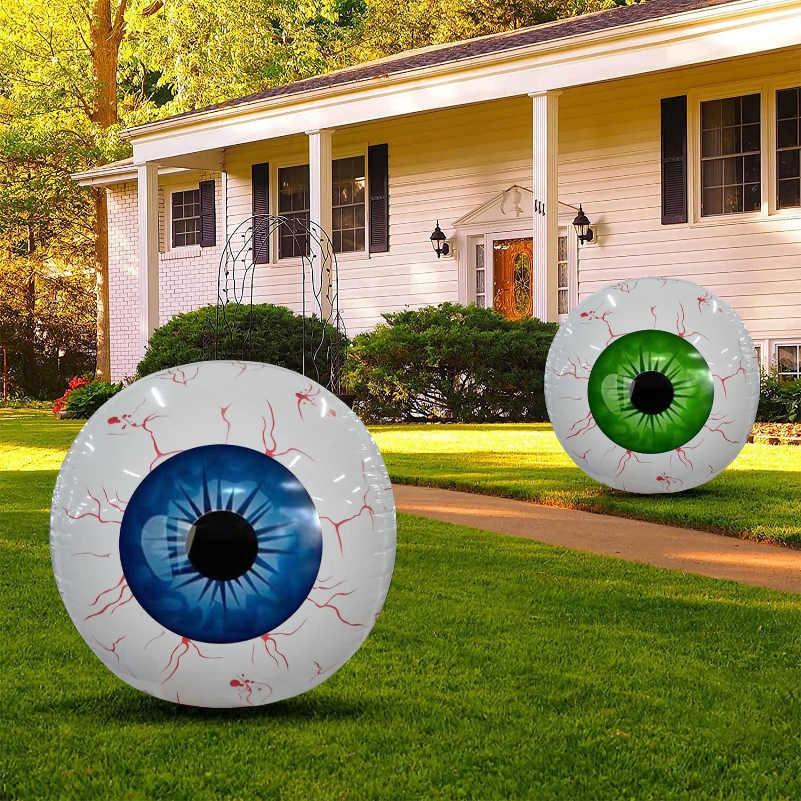 Halloween Eyeball Balloon Halloween Inflatable chicpolly