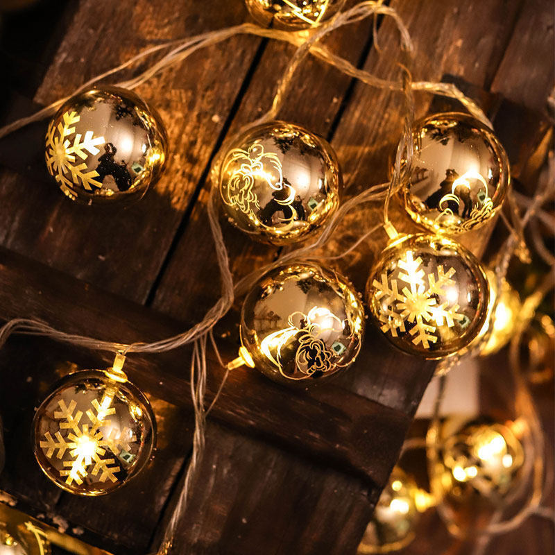 Christmas Star Electroplating Ball