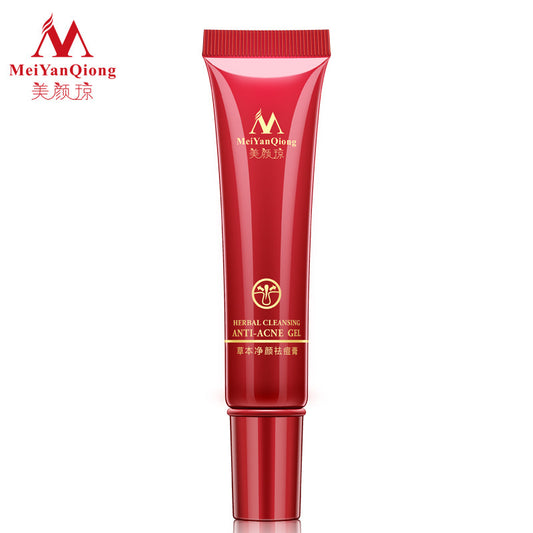 herbal anti acne treatment cream, herbs reinigungsgel face scar removal acne spots skin care oily skin face chicpolly