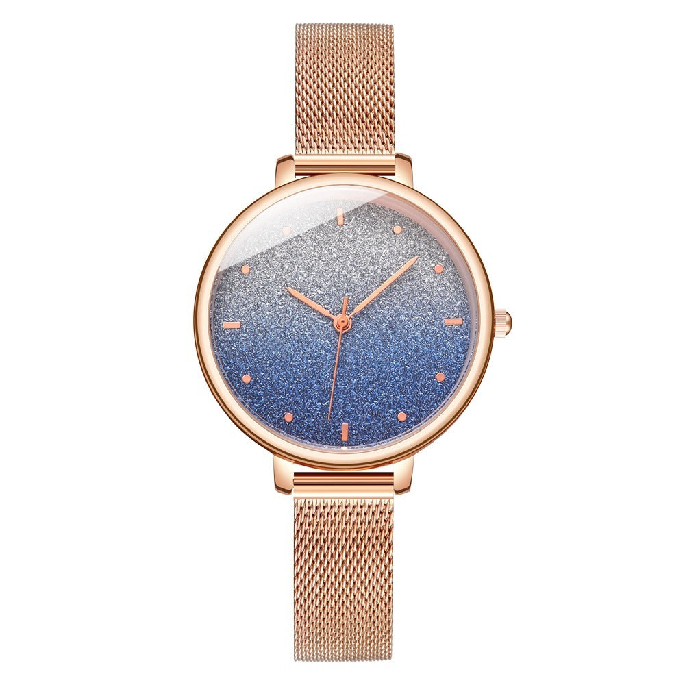 Starry Quartz Mesh Watch chicpolly