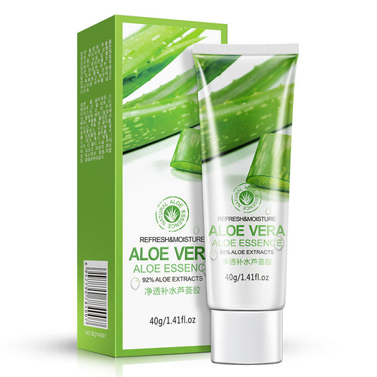 Hydrating Aloe Vera Gel Oil Control Moisturizing to Blackhead Shrinking Pore After Sun Soothing Skin Care chicpolly