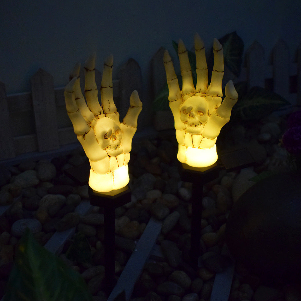 Halloween Waterproof Ghost Hand Light Courtyard Solar Light chicpolly