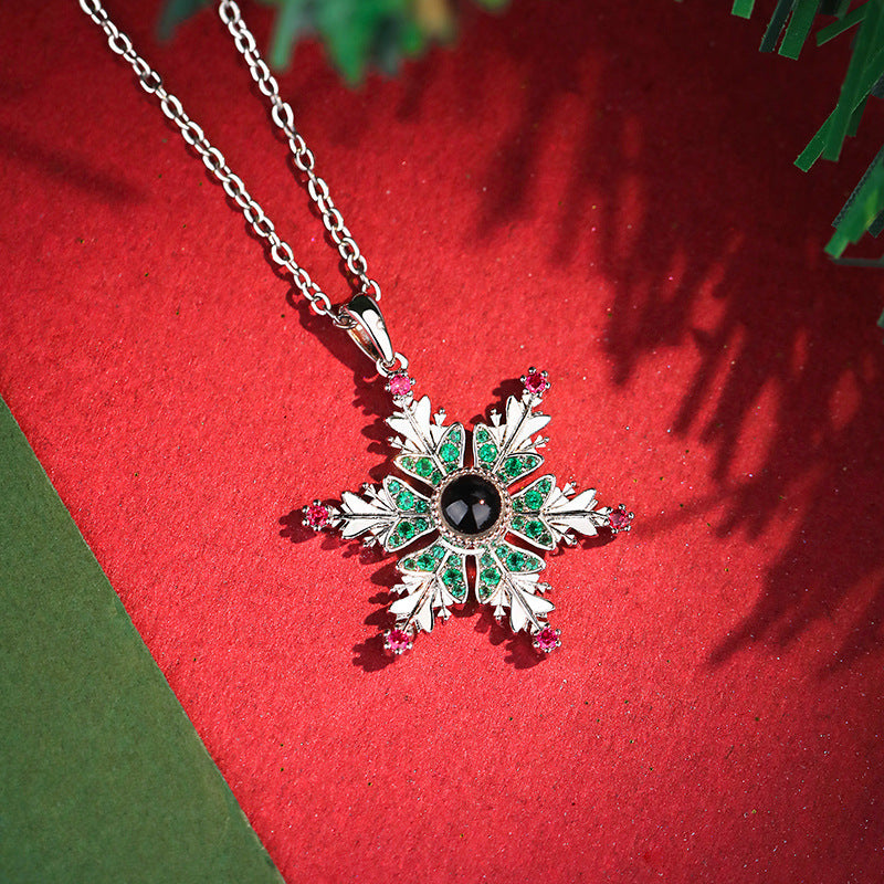 Christmas Necklace Women's Clavicle Chain chicpolly