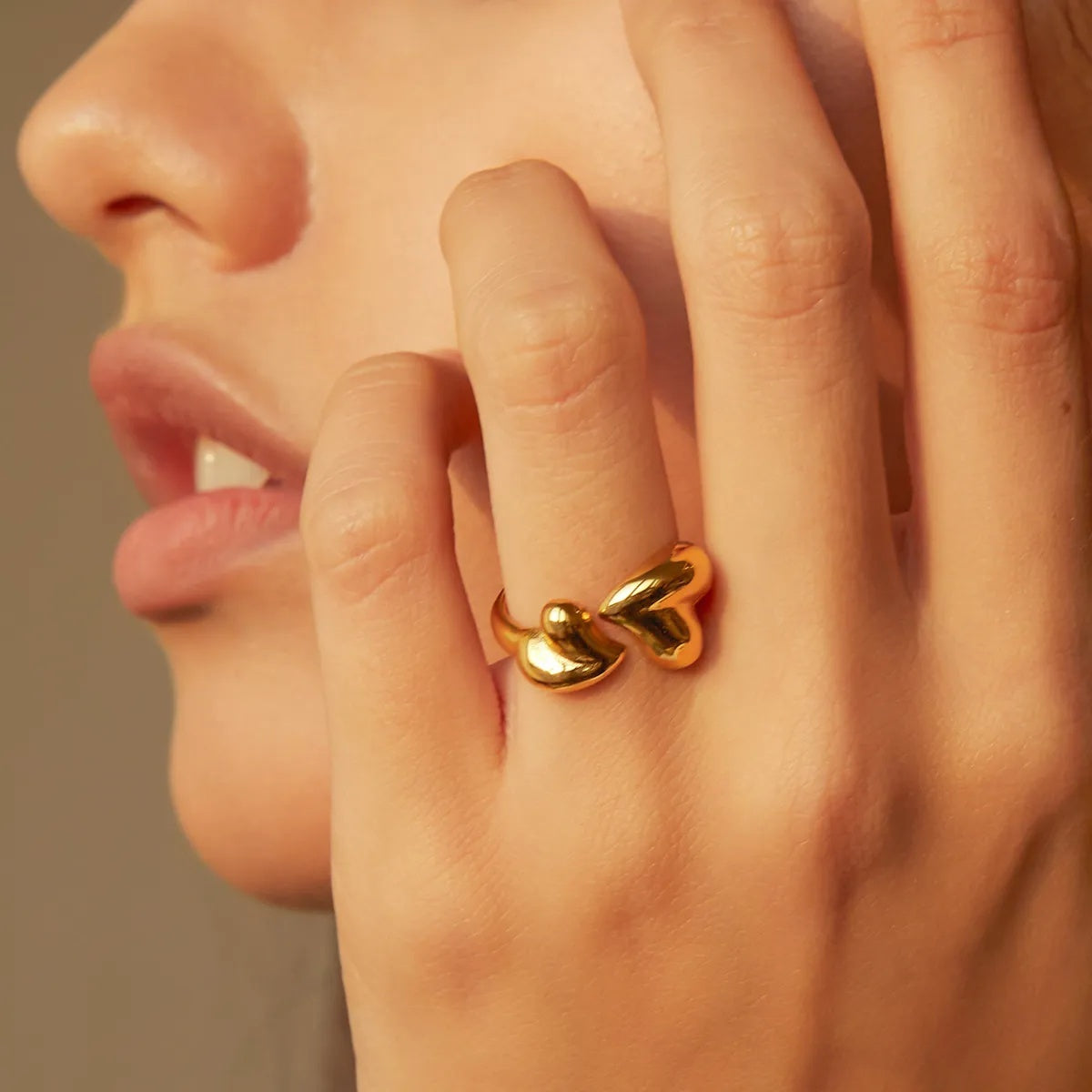 Stainless Heart Shape For Women chicpolly
