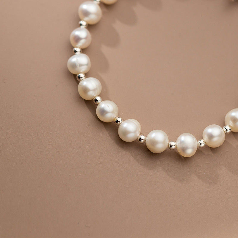 Love Pearl Light Bead Bracelet Heart-shaped chicpolly