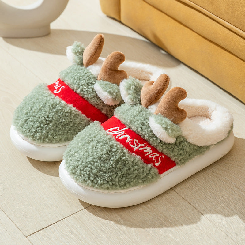 Christmas Shoes Winter Home Slippers chicpolly
