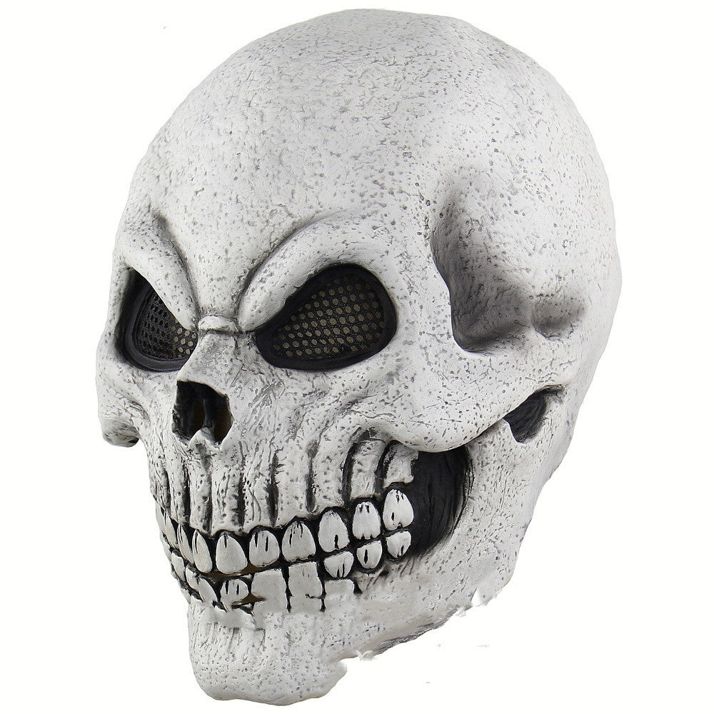 Halloween Face Mask Horror Latex Skull Mask Headgear chicpolly