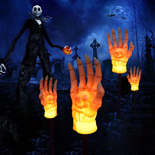 Halloween Waterproof Ghost Hand Light Courtyard Solar Light chicpolly