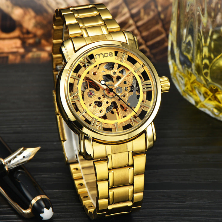 Foreign Trade Watches Mechanical Watches Men Burst Aliexpress Selling Men Mechanical Watches chicpolly