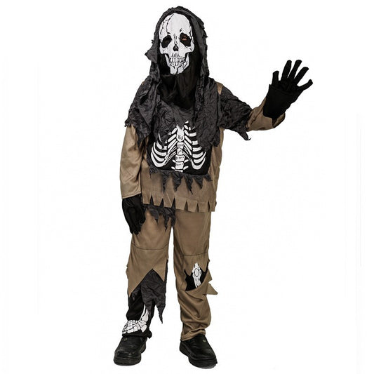 Halloween Scary Little Skull Boy Costume chicpolly