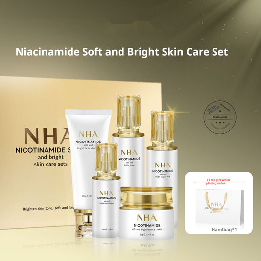 Nicotinamide Care Product Set Brightens Skin Color chicpolly