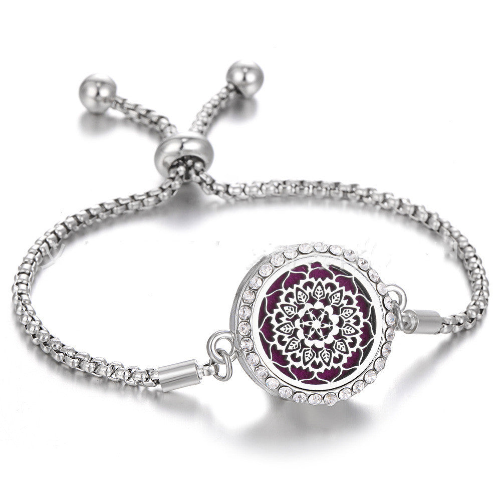 Stainless Aromatherapy Bracelet for Women chicpolly