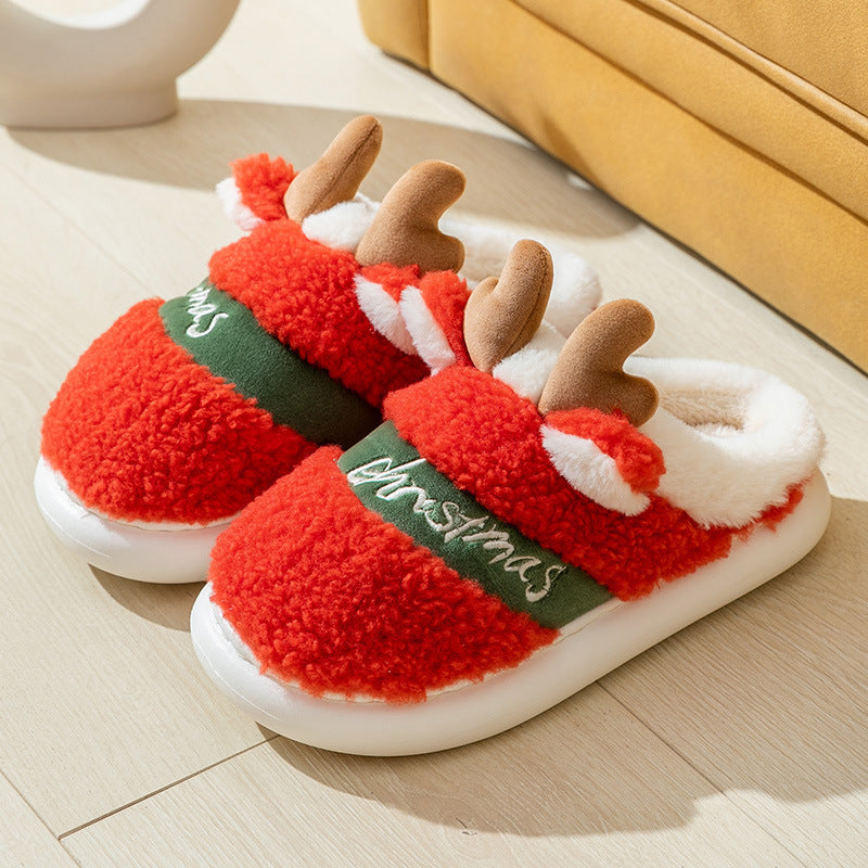 Christmas Shoes Winter Home Slippers chicpolly