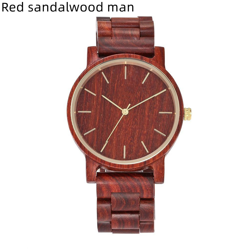 Vintage Casual Wood Watch Fashion chicpolly