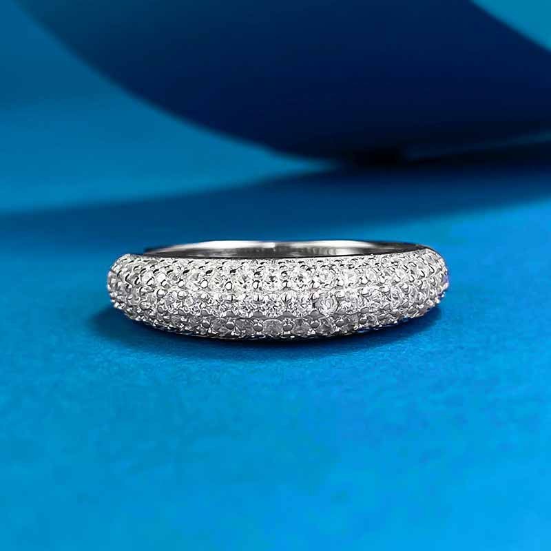 Rhinestone Zircon Ring For Women chicpolly