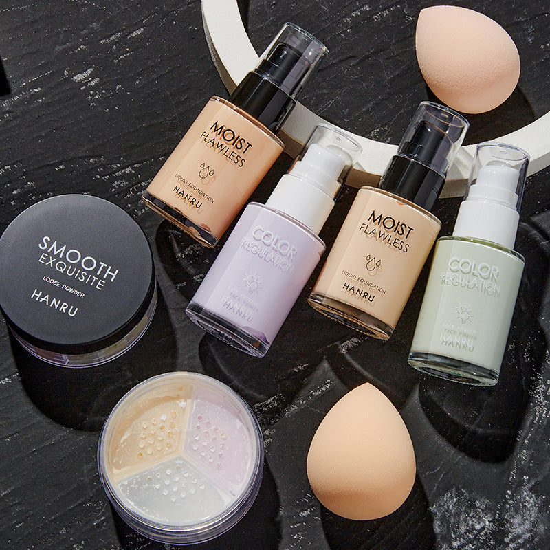 Makeup Set 4Pieces Isolated Powder My Store