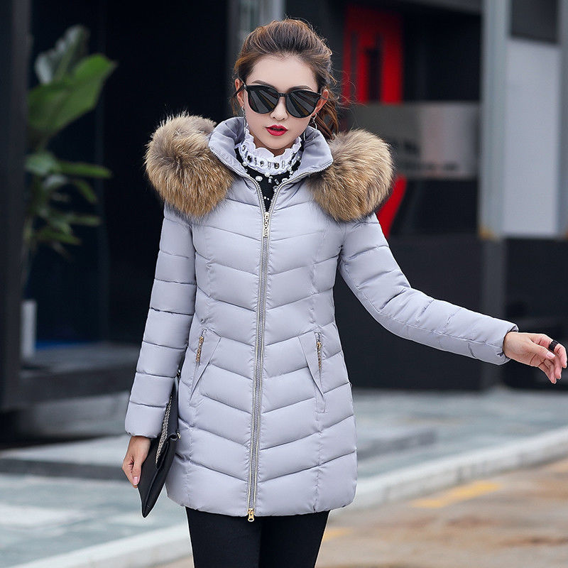 Winter jacket women fashion slim long cotton-padded Hooded jacket parka female wadded jacket outerwear winter coat women chicpolly
