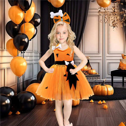 Show Halloween Costume Party Girl Dress chicpolly