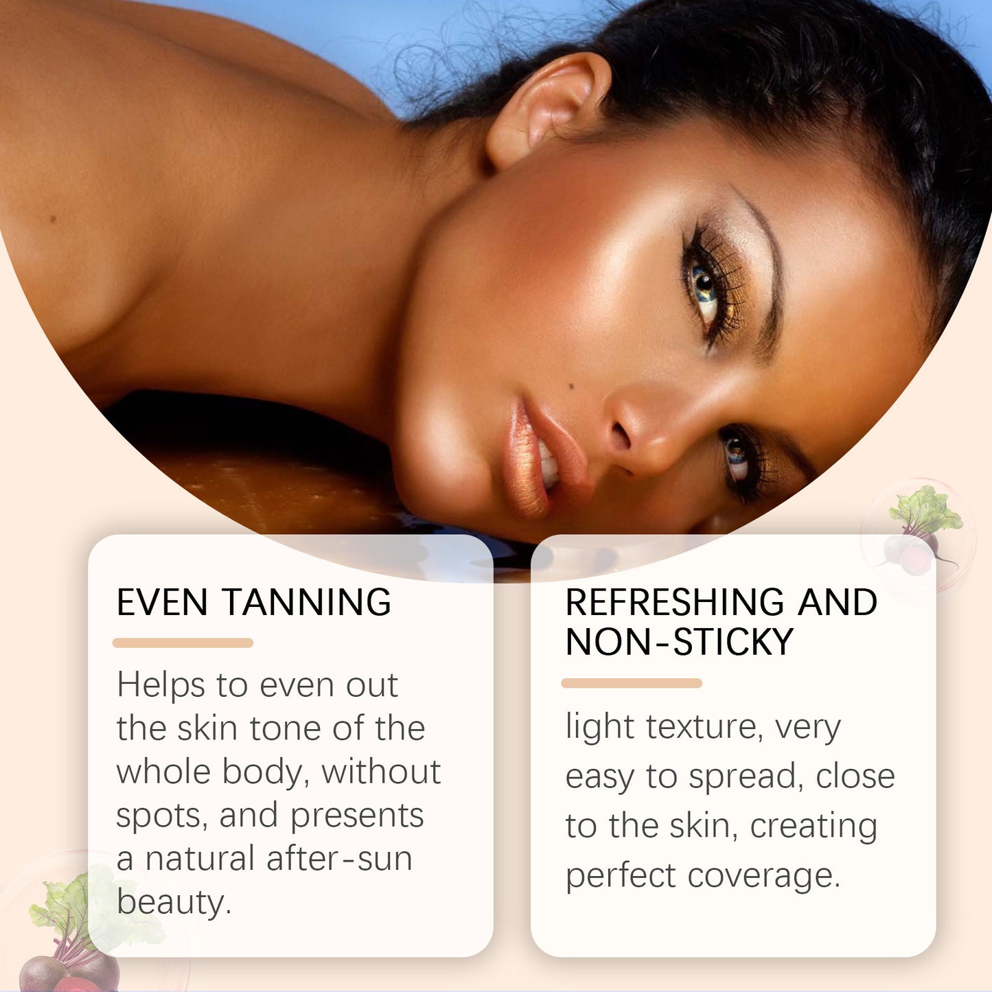 Facial Uniform Skin Color Moisturizing Care Solution chicpolly