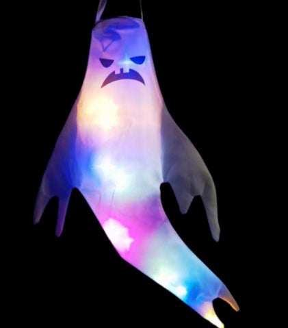 Halloween Hair Dryer Ghost Decoration Ghost Face Glow chicpolly