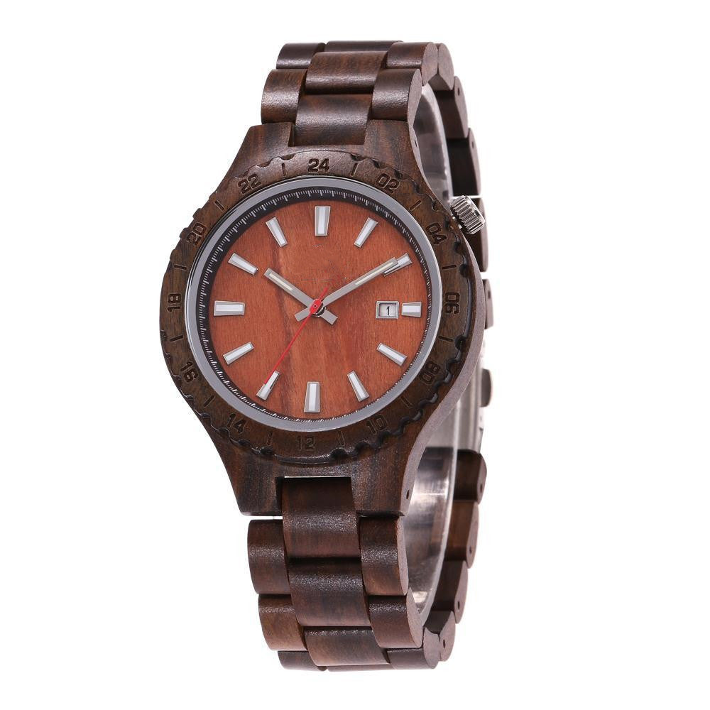 Vintage Casual Wood Watch Fashion chicpolly