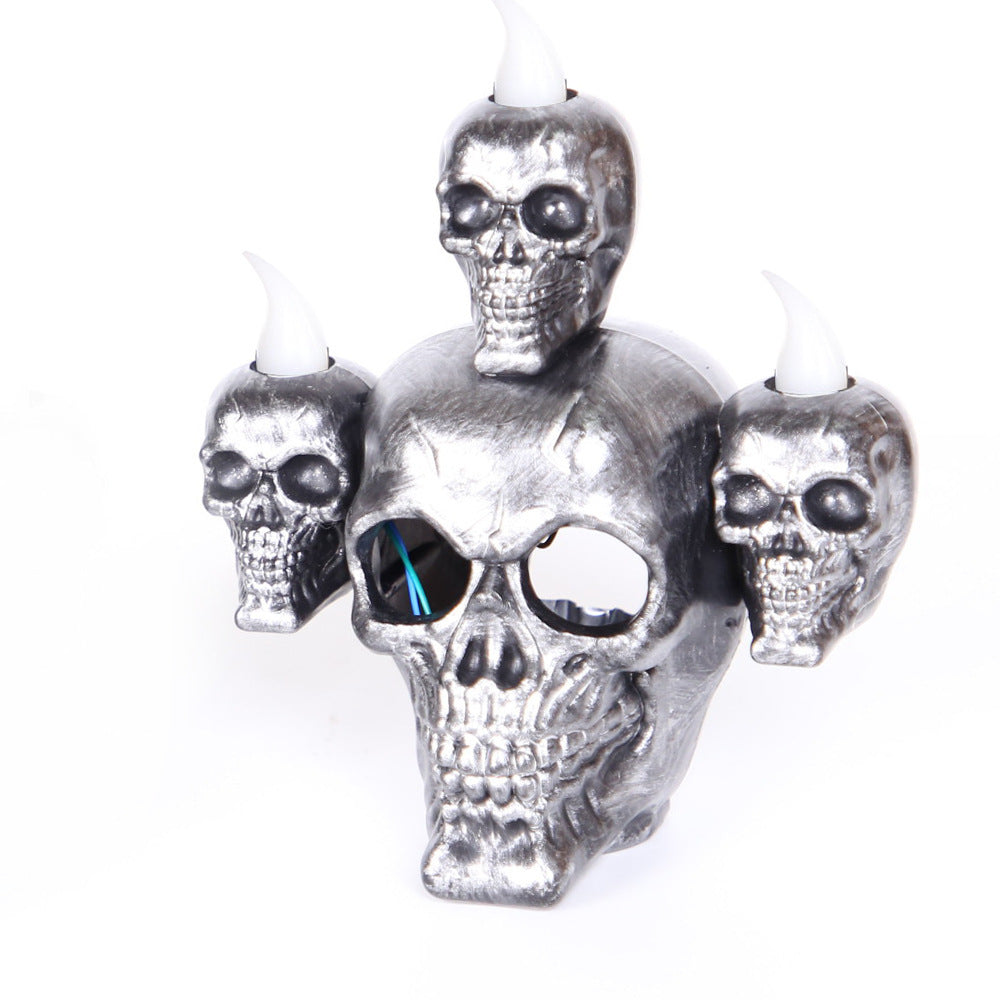 New Halloween Decoration Halloween Skull With Lights Ornaments chicpolly