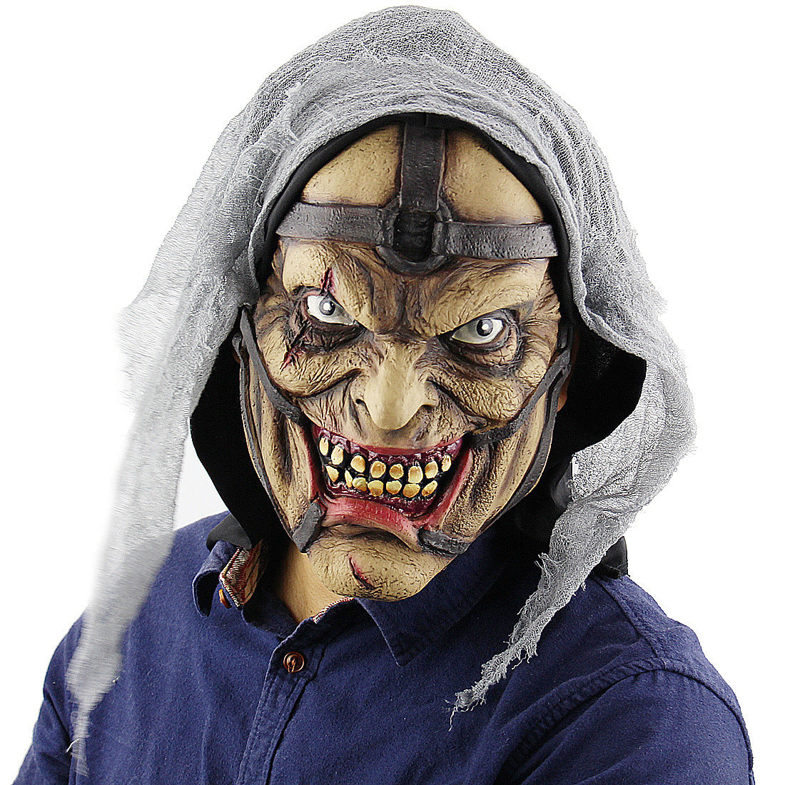 Halloween zombie mask chicpolly
