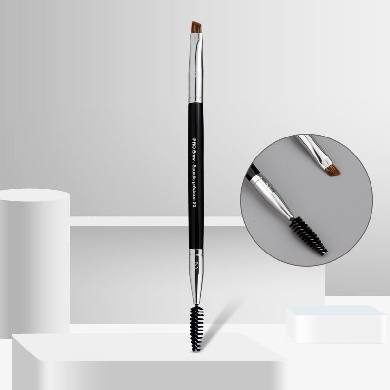 Makeup double head eyebrow brush chicpolly