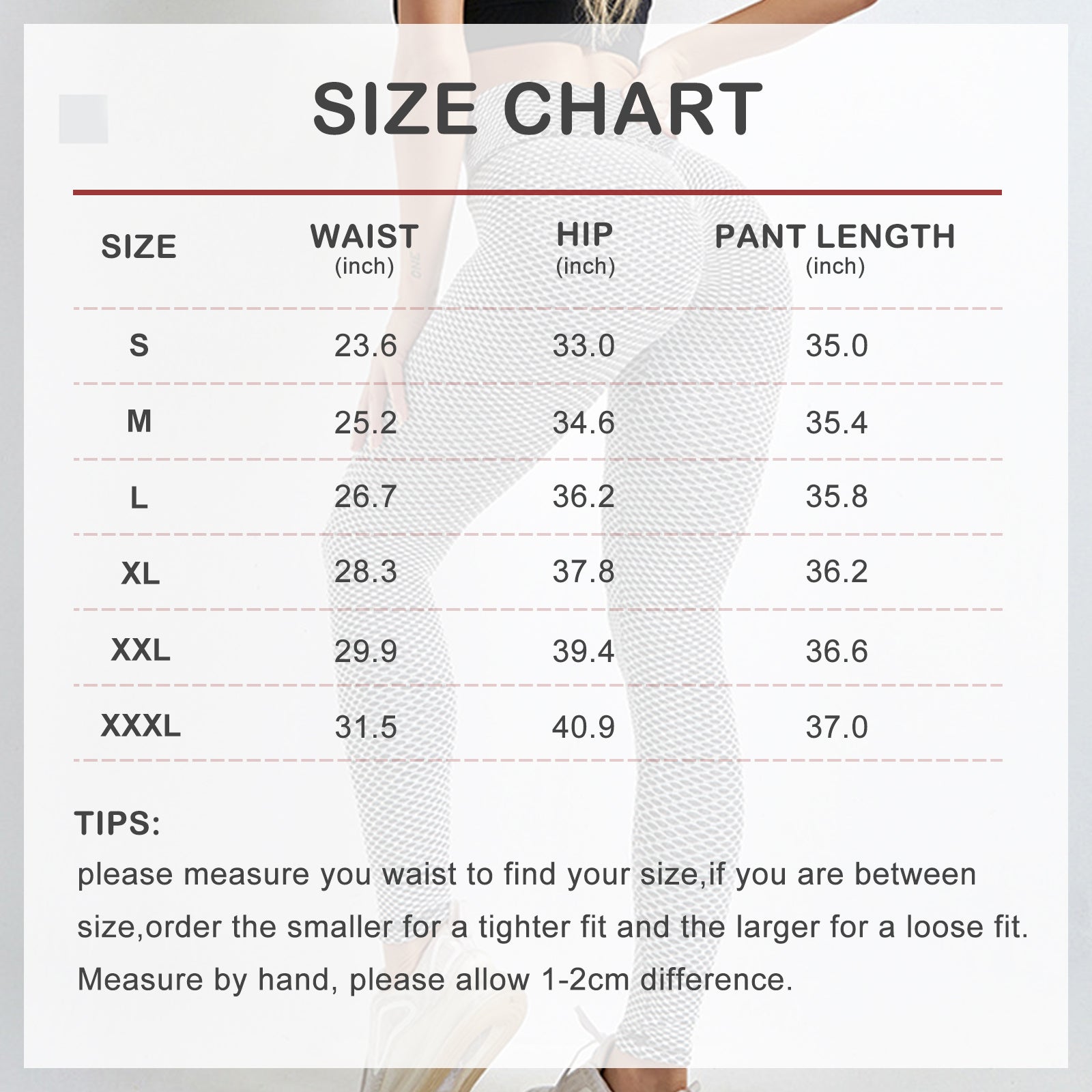 TIK Tok Leggings Women Butt Lifting Workout Tights Plus Size Sports High Waist Yoga Pants chicpolly