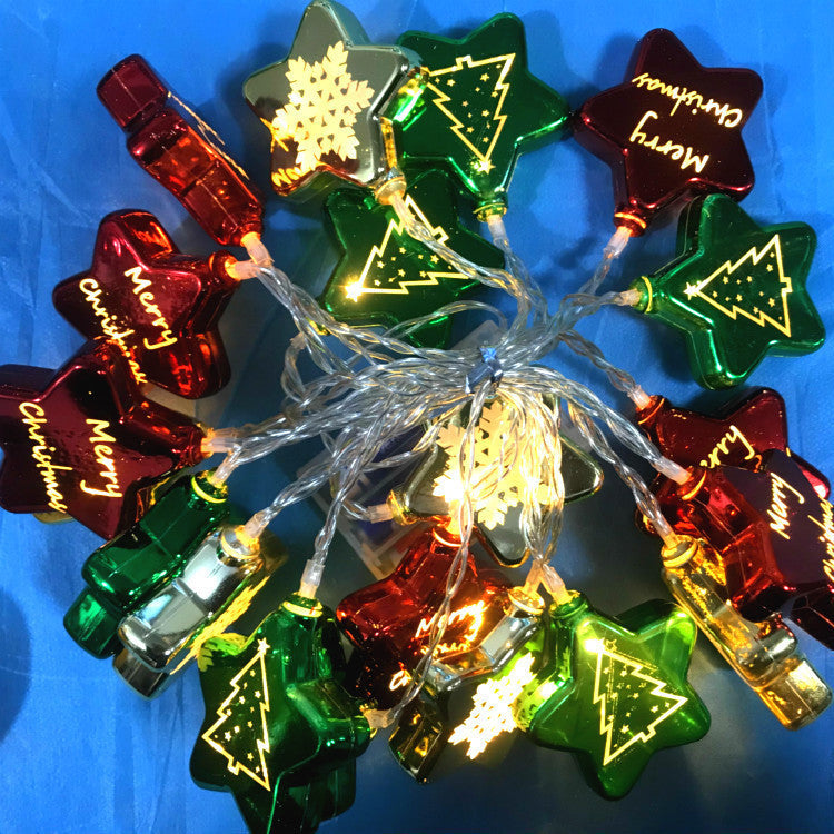 Christmas Star Electroplating Ball