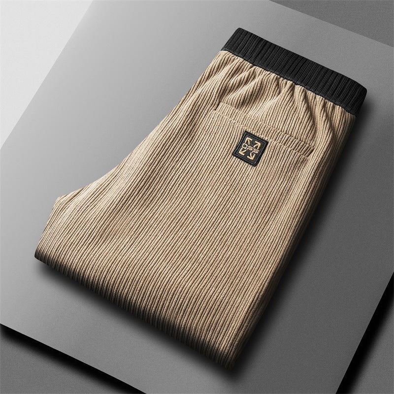 Loose Trendy Draping Straight New Casual Sports Pants Men chicpolly