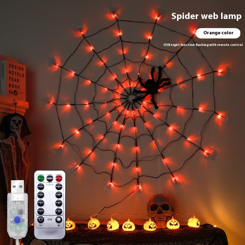 Halloween Hat LED Ghost Lighting Chain Ghost Festival Party Decoration chicpolly