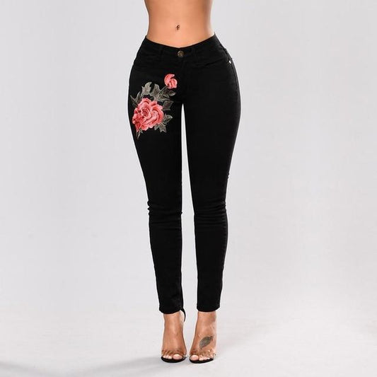 Ripped Jeans For Women Women Jeans Pencil Pants Denim Jeans chicpolly