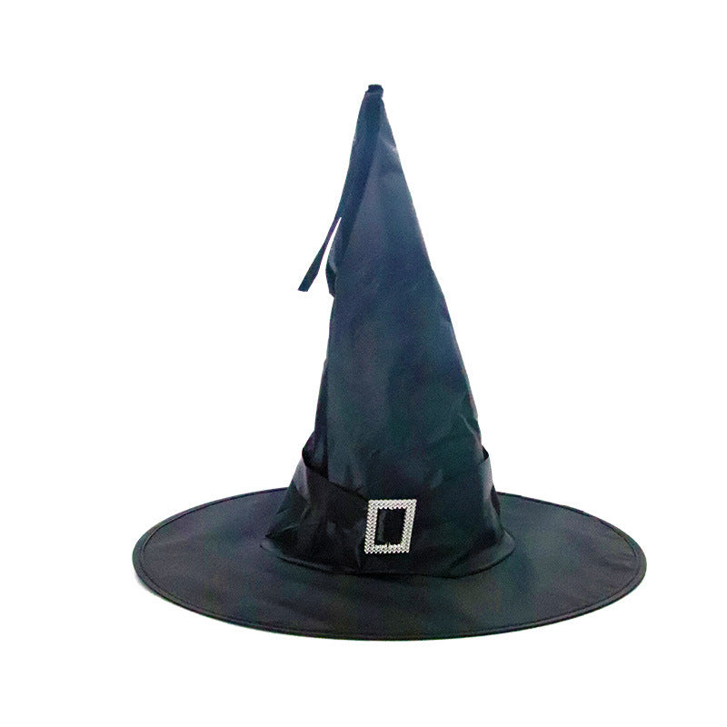 Halloween Decoration Witch Hat LED Lights Halloween Elf Ears Kids Home Party Decor Supplies Outdoor Tree Hanging Ornament chicpolly